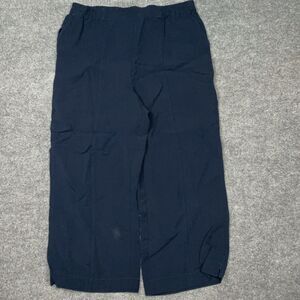 John Mark Pants Womens Size XL Blue Wide Leg Pull On  Lounge Lagenlook